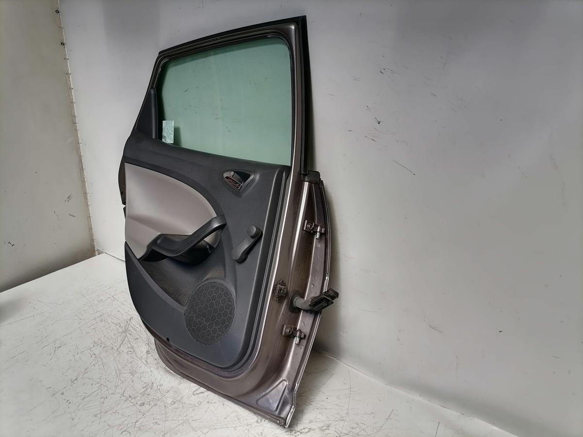 Seat Ibiza 6J original T&uuml;r hinten links LS7K Graumetallic Flie&szlig;heck Bj.2015